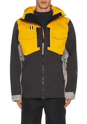Whitespace 2L Insulated Cargo Jacket in Golden Yellow  Rock Ridge  & Phantom - Yellow. Size L (also in M, S, XL/1X, XXL/2X).
