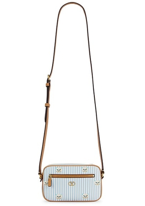 Valentino Garavani V Logo Signature Crossbody Bag in Light Ivory - Ivory. Size all.