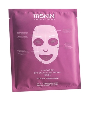111Skin Y Theorem Bio Cellulose Facial Mask 5 Pack in N/A - Beauty: NA. Size all.
