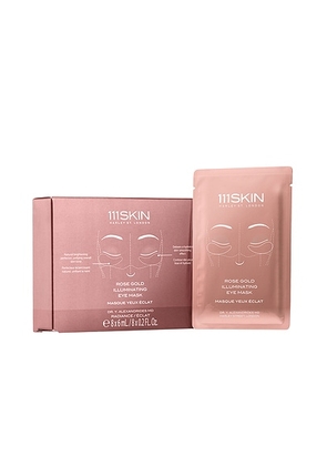 111Skin Rose Gold Illuminating Eye Mask 8 Pack in N/A - Beauty: NA. Size all.