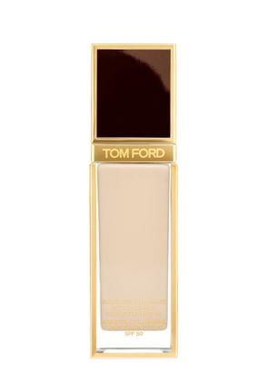 Tom Ford Shade and Illuminate Soft Radiance Foundation SPF 50, Porcelain, Dewy Complexion, Sun Protection, Flawless Finish - 0.5 Porcelain
