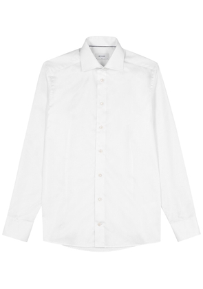 Eton White Cotton-twill Shirt - 41