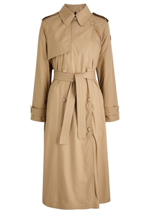 Moncler Barbetane Shell Trench Coat - Beige - 1 (UK8 / S)