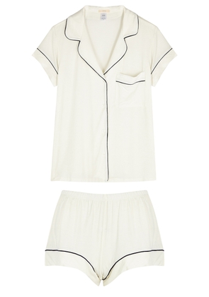 Eberjey Gisele Stretch-jersey Pyjama set - Ivory - M