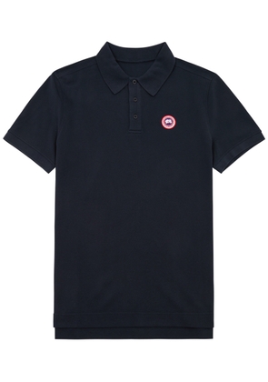 Canada Goose Beckley Logo Piqué Cotton Polo Shirt - Navy - S