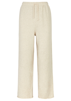 American Vintage Itonay Cotton-blend Sweatpants - Cream - L (UK14 / L)