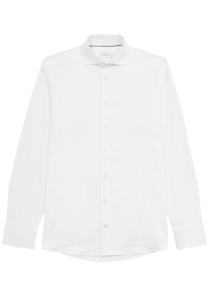 Eton Stretch-jersey Shirt - White - 38 (C15 / S)