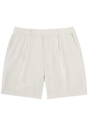 Rag & Bone Elliot Linen Shorts - Ecru - XL