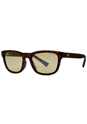 Maui Jim Kāpi'i Wayfarer-style Sunglasses - Brown Havana - One Size