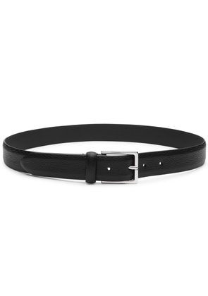 Andersons Belts Grained Leather Belt - Black - 90 (UK14/ L)