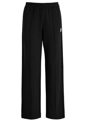 Moncler Straight-leg Jersey Sweatpants - Black - L (UK14 / L)