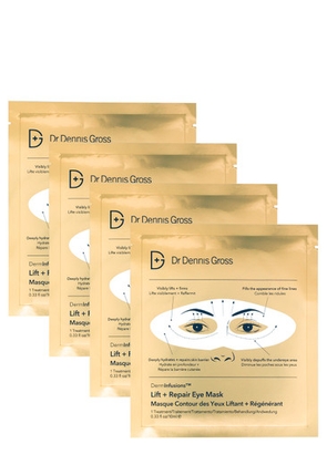 DR. Dennis Gross Skincare Derminfusions Lift + Repair Eye Mask x 4