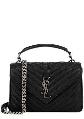 Saint Laurent College Medium Leather Shoulder bag - Black - One Size