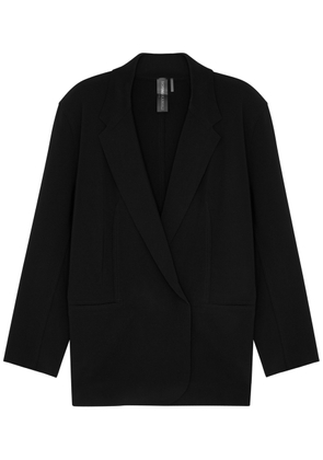 Norma Kamali Oversized Stretch-jersey Blazer - Black - M (UK12 / M)