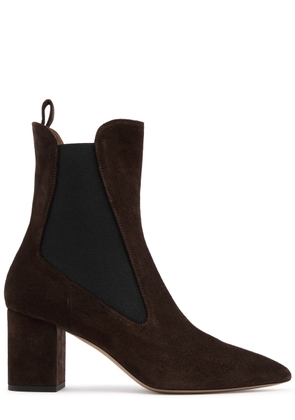 Paris Texas Anja 70 Suede Ankle Boots - Brown - 38 (IT38/ UK5)