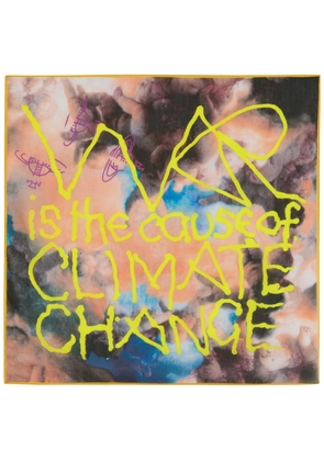 Vivienne Westwood Cherubs Printed Chiffon Scarf - Yellow - One Size