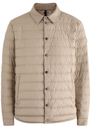 Moncler Bourdon Quilted Shell Jacket - Beige - 6 (UK46 / Xxxl)