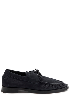 Miista Edelira Suede Loafers - Navy - 36 (IT36/ UK3)