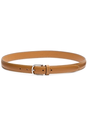 Toteme Slim Leather Belt - Tan - 70 (UK6/xS)