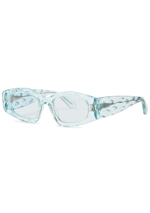 Alaïa Square-frame Sunglasses - Blue Light - One Size