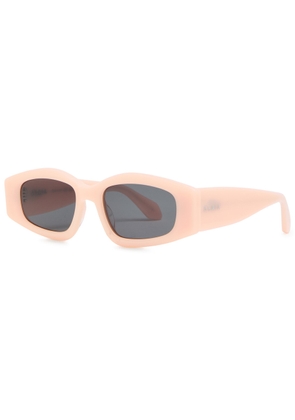 Alaïa Square-frame Sunglasses - Pink - One Size
