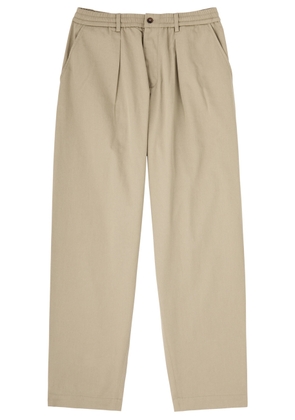 Universal Works Tapered Cotton Trousers - Ecru - 36 (W36 /xl)