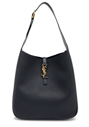 Saint Laurent Le 5 à 7 Large Leather Hobo bag - Navy - One Size