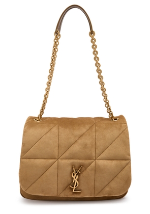 Saint Laurent Jamie 4.3 Medium Suede Shoulder bag - Tan - One Size