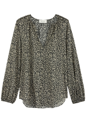 Matteau Voluminous Printed Cotton-blend Blouse - Multicoloured - 1 (UK 6 /xs)
