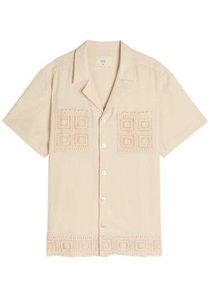 Che Inigo Crochet Cotton-blend Shirt - Ivory - S