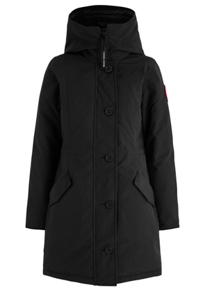 Canada Goose Rossclair Hooded Shell Coat - Black - XS (UK6 /xs)