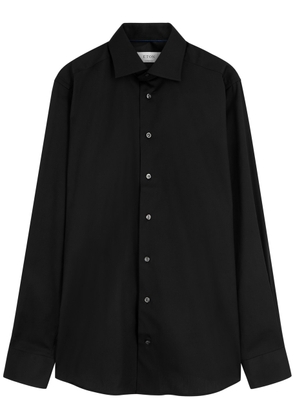 Eton Cotton-twill Shirt - Black - 39 (C15.5 / M)