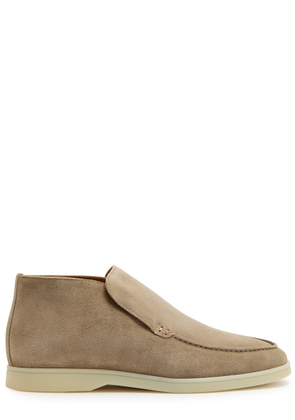 Aurélien City Suede Loafers - Light Grey - 44 (IT44 / UK10)