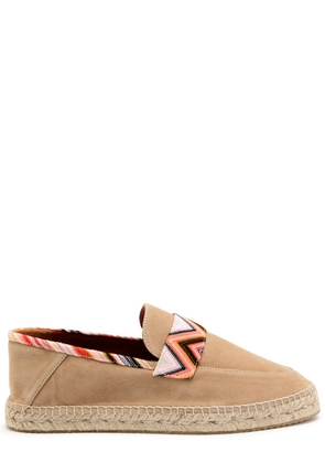 Missoni Amelia Suede Espadrille Loafers - Beige - 40 (IT40 / UK7)