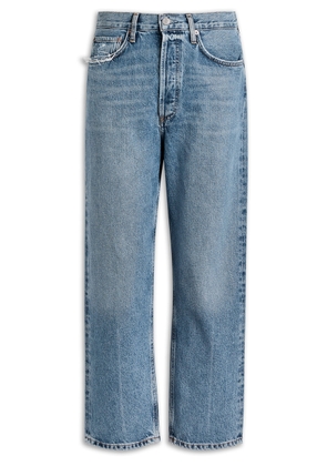 Agolde 90s Cropped Straight-leg Jeans - Blue - 26 (W26 / UK8 / S)
