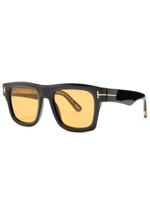 Tom Ford Icon Square-frame Sunglasses - Black - One Size