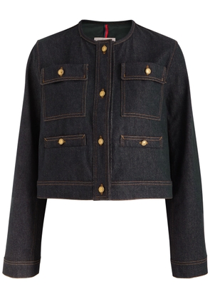 Moncler Tencin Stretch-denim Jacket - 2 (UK 12 / M)