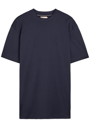 Aurélien Cotton T-shirt - Navy - Xxl