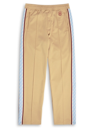 DRÔLE DE Monsieur Le Pantalon Survetement Satin-jersey Track Pants - Beige - S