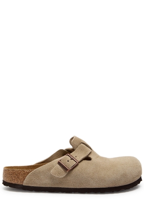 Birkenstock Boston Brushed Suede Clogs - Taupe - 40 (IT41 / UK7)