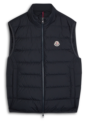 Moncler Contrin Quilted Shell Gilet - Navy - 2 (UK38 / M)