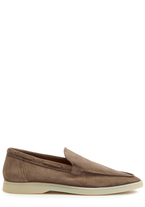 Aurélien Yacht Suede Loafers - Grey - 46 (IT46 / UK12)