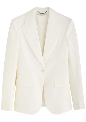 Stella Mccartney Stretch-wool Blazer - Cream - 44 (UK12 / M)