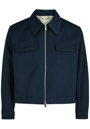 Second Layer Herman Twill Jacket - Dark Blue - 46 (IT46 / S)