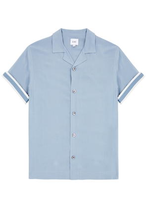 Che Valbonne Stripe-trimmed Shirt - Light Blue - S