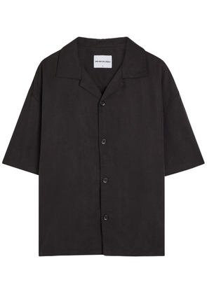 Mki Miyuki Zoku Sandwash Woven Shirt - Black - XL