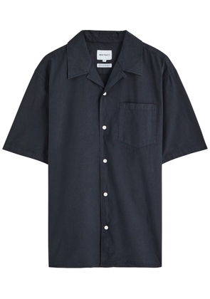 Norse Projects Carsten Cotton-blend Shirt - Navy - M