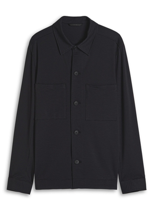Boss Carper Seersucker Shirt - Black - 48 (UK38 / M)
