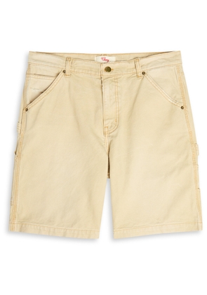 Cherry Los Angeles Carpenter Canvas Shorts - Tan - 28 (W28 / XS)