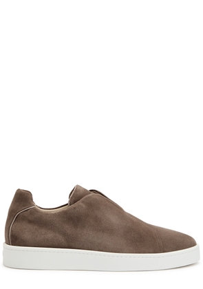 Aurélien Aur3 Suede Sneakers - Brown - 41 (IT41 / UK7)